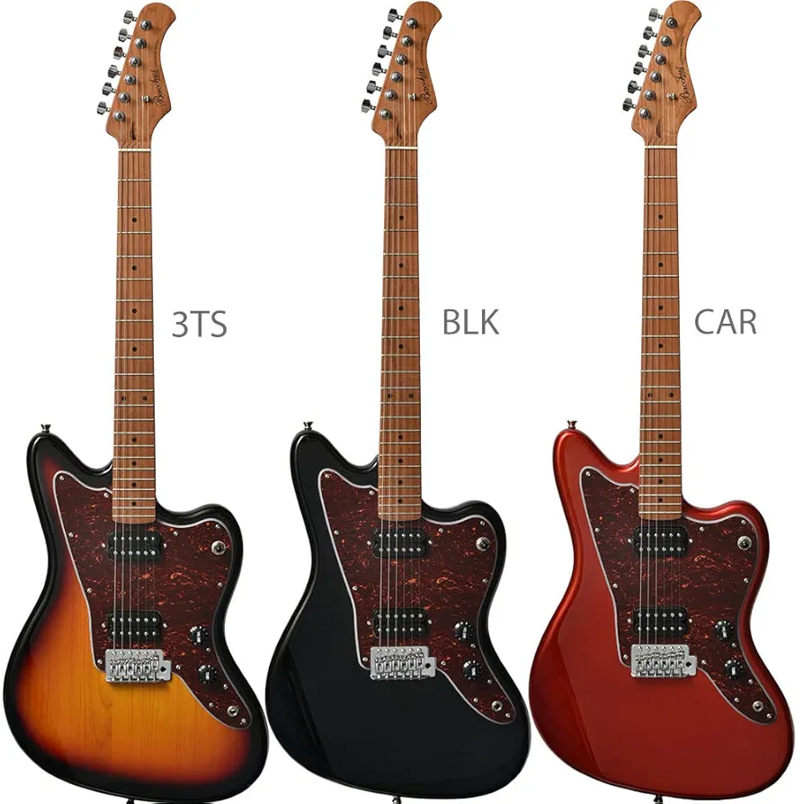 Amazon | バッカス BACCHUS BJM-3-RSM/M CAR エレキギター
